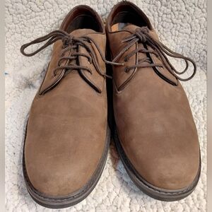 Timberland Earthkeeper Mens Size 10.5 Brown Suede Oxford Waterproof Lug Sole